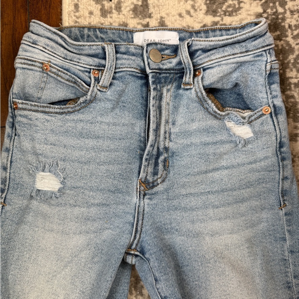 Dear John Frankie Straight Jeans color Montpelier size 24 - Picture 4 of 8
